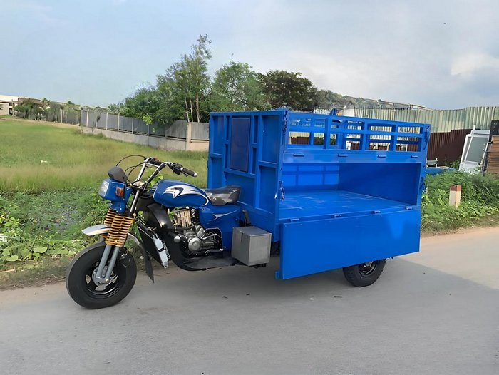 Mẫu xe ba bánh chở nước lọc, bình nước