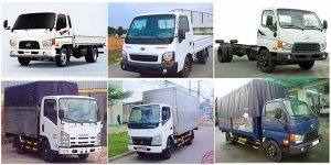 Các loại xe tải chở hàng phổ biến hiện nay trên thị trường