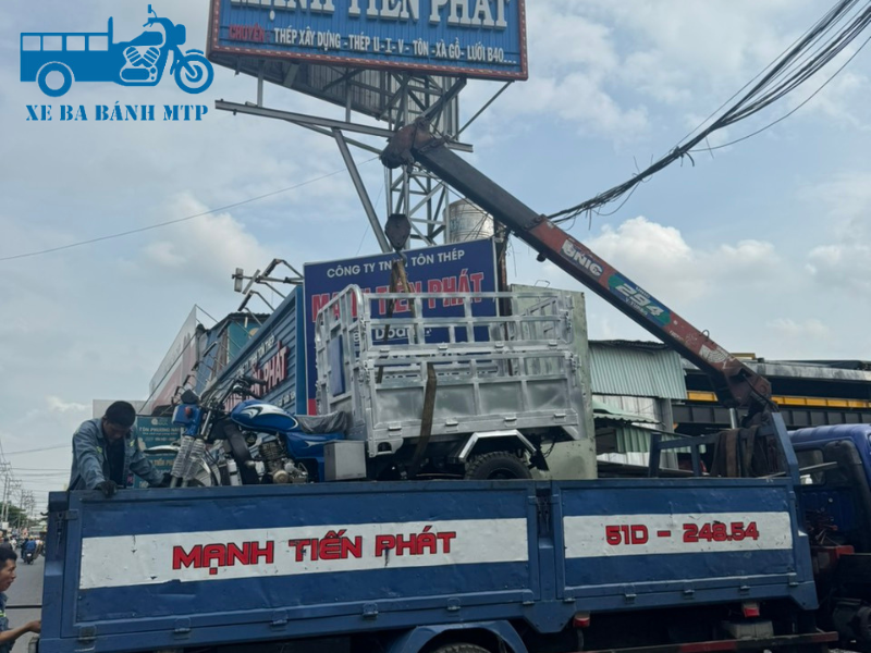 Loại xe ba gác được ứng dụng nhiều trong đời sống