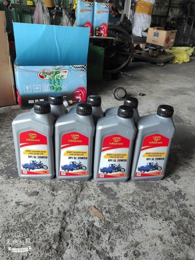 Nhớt chuyên dụng cho xe ba gác