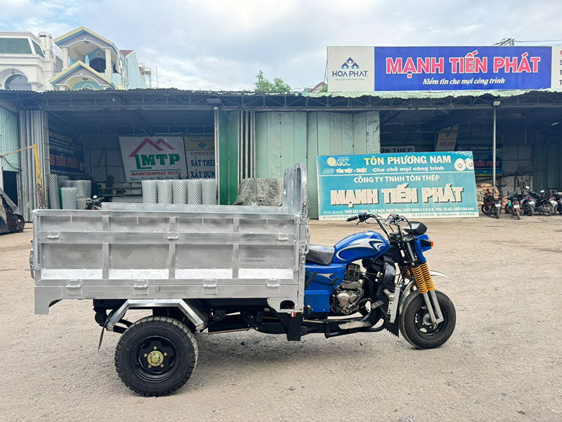 Xe ba gác chở hàng do Mạnh Tiến Phát sản xuất